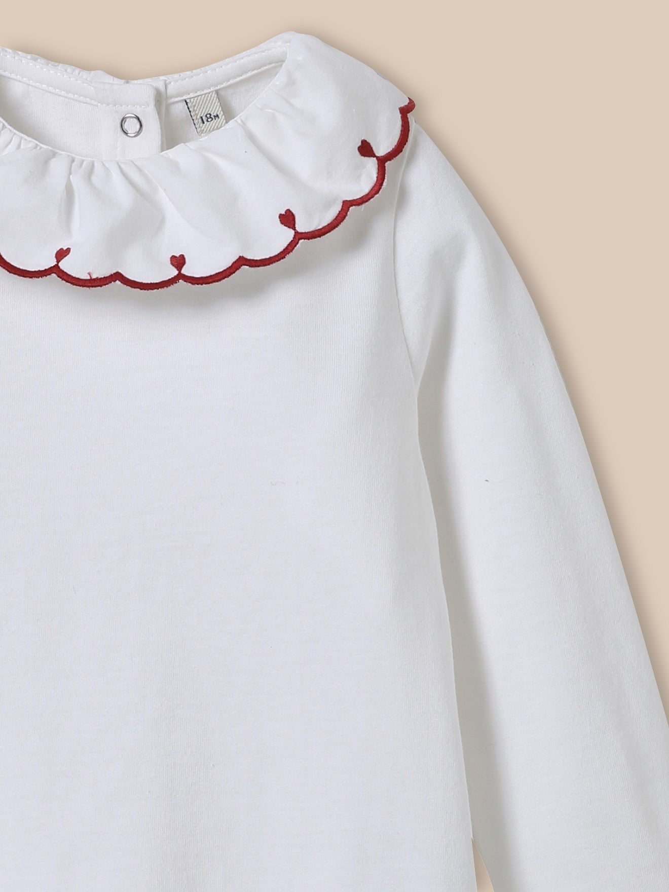 T-shirt brodé bébé - Coton biologique