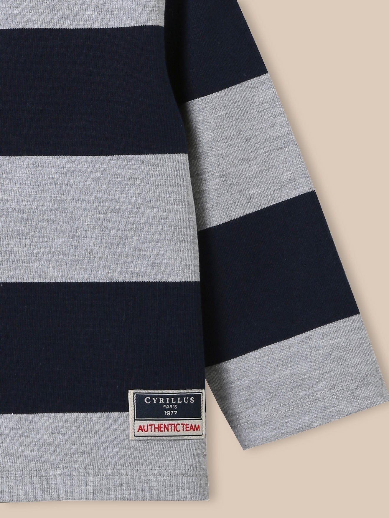 Baby-Rugbyshirt – Bio-Baumwolle