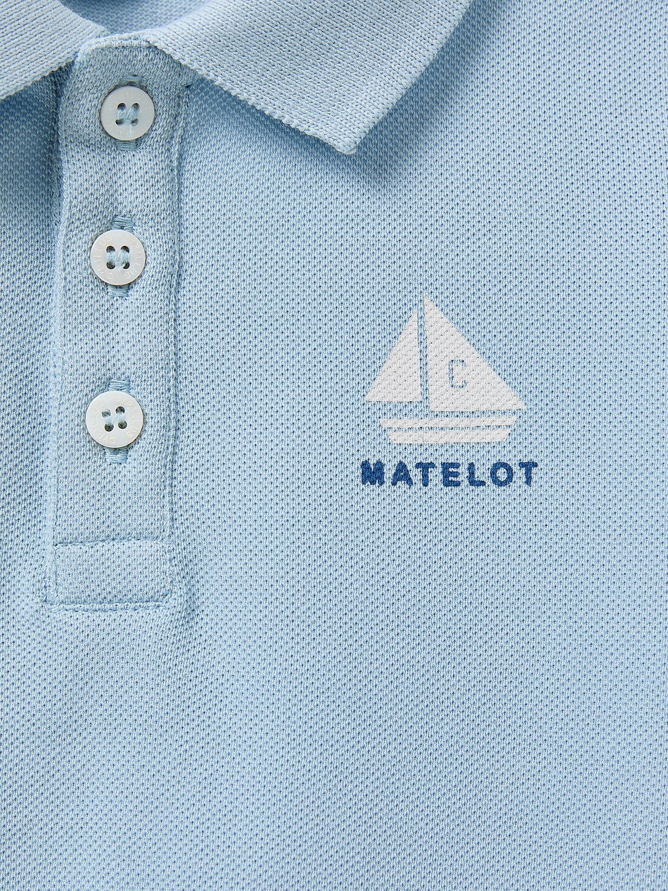 Polo-Shirt, Baby, aus Pikeestrick - Bio-Baumwolle