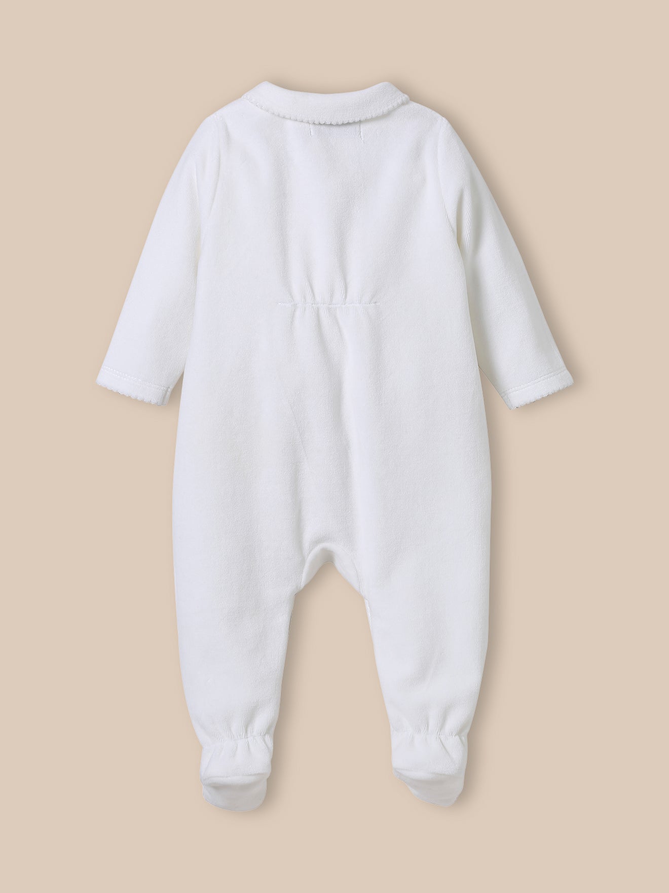 Babystrampler aus Velours