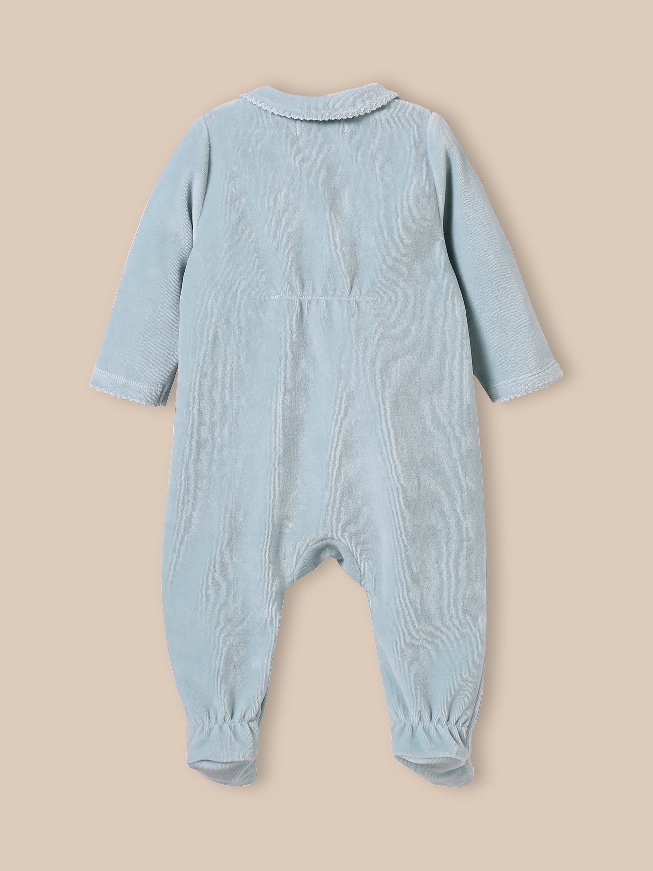 Babystrampler aus Velours