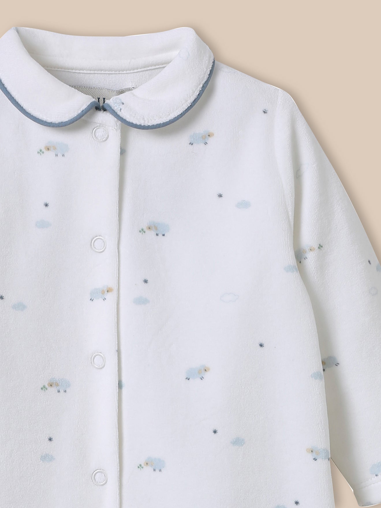 Baby-Schlafanzug aus Samt