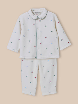 Pyjama en velours bébé