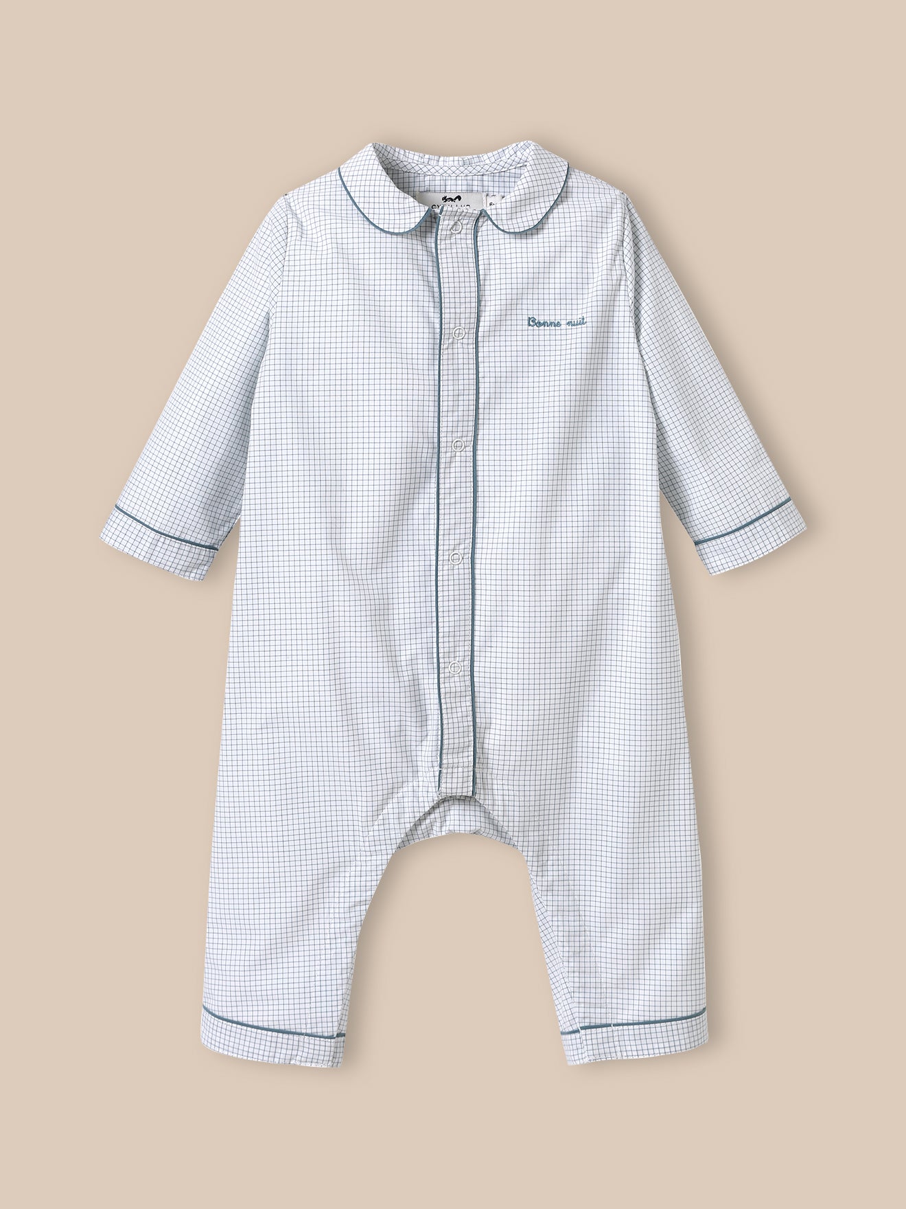 Baby-Pyjama mit Vichy-Karos