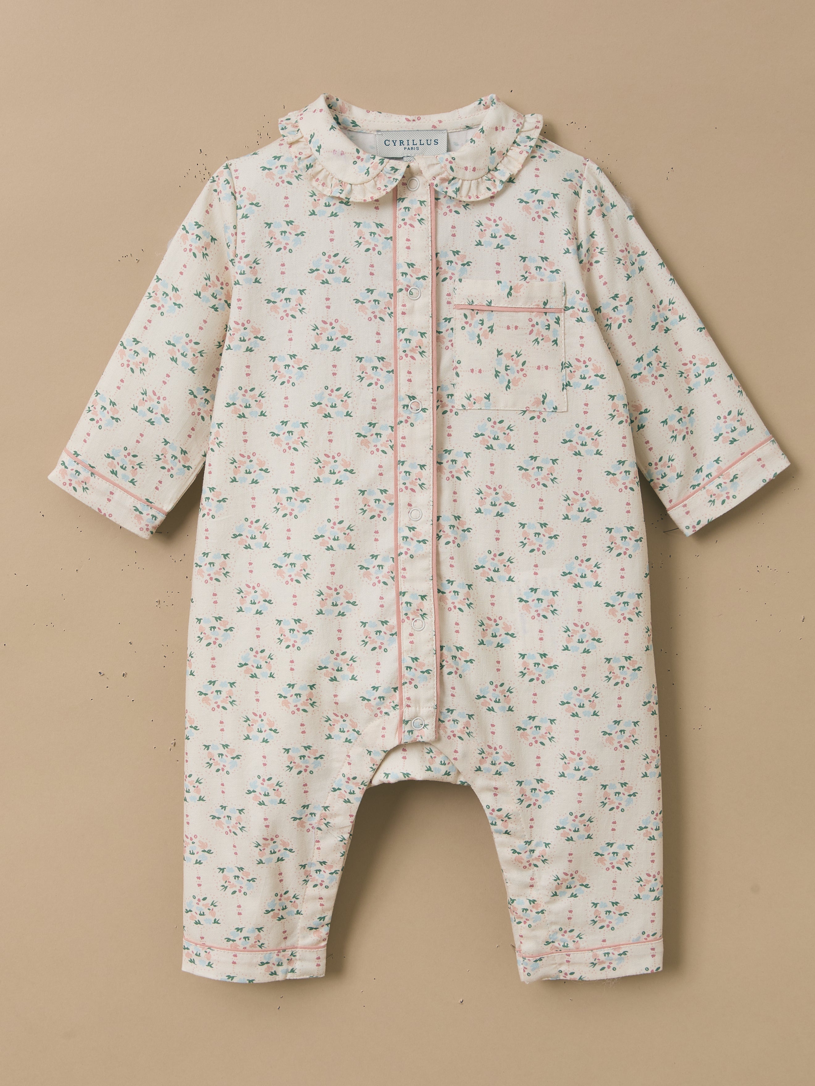 Babyschlafer mit Rosemary-Blumenmuster
