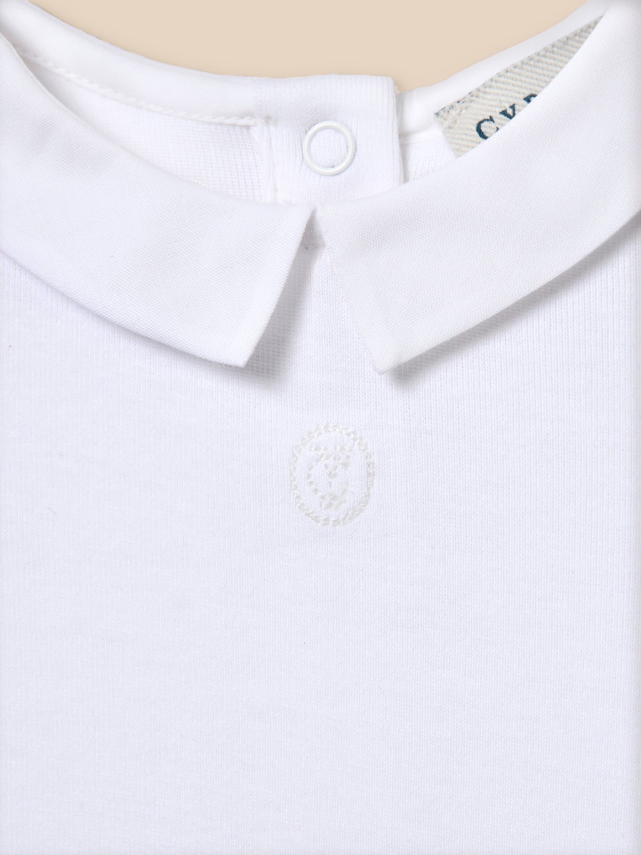 Body mit Mako-Milan-Kragen, Baby - Bio-Baumwolle