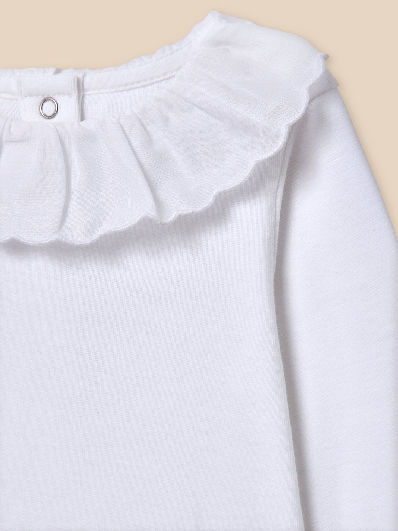 Body Bébé col coquilles - Coton biologique