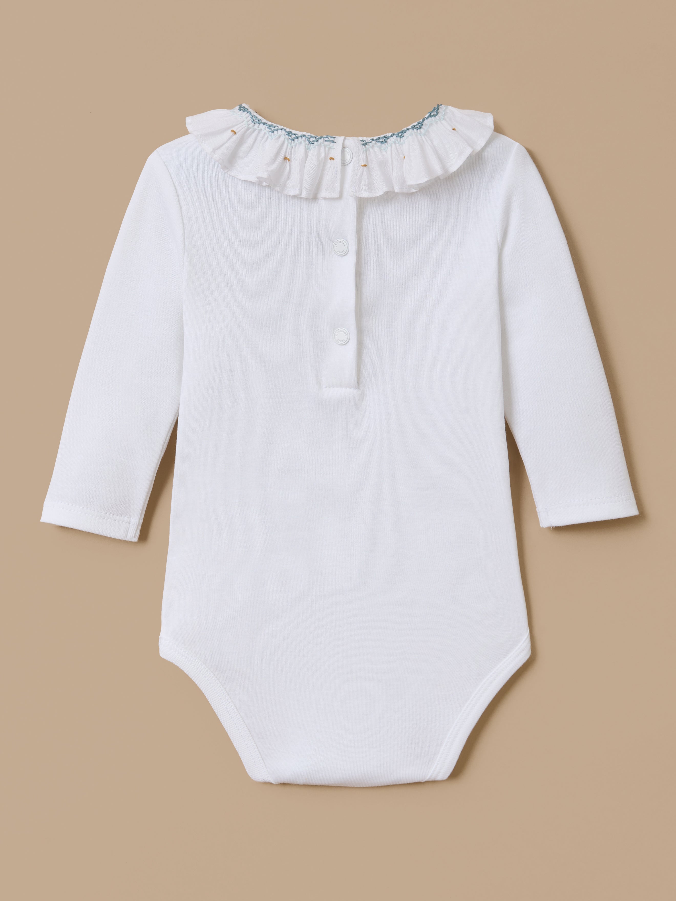 Baby-Body mit Smok-Kragen