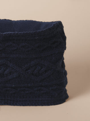 Snood torsadé doublé polaire Bébé