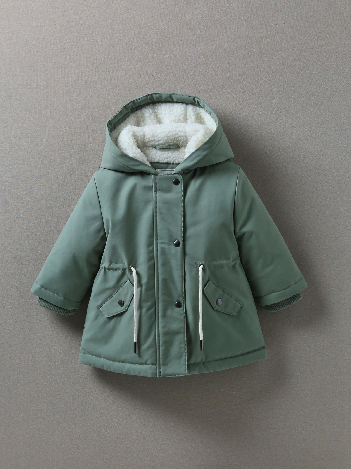 Parka Bébé doublée de fausse fourrure