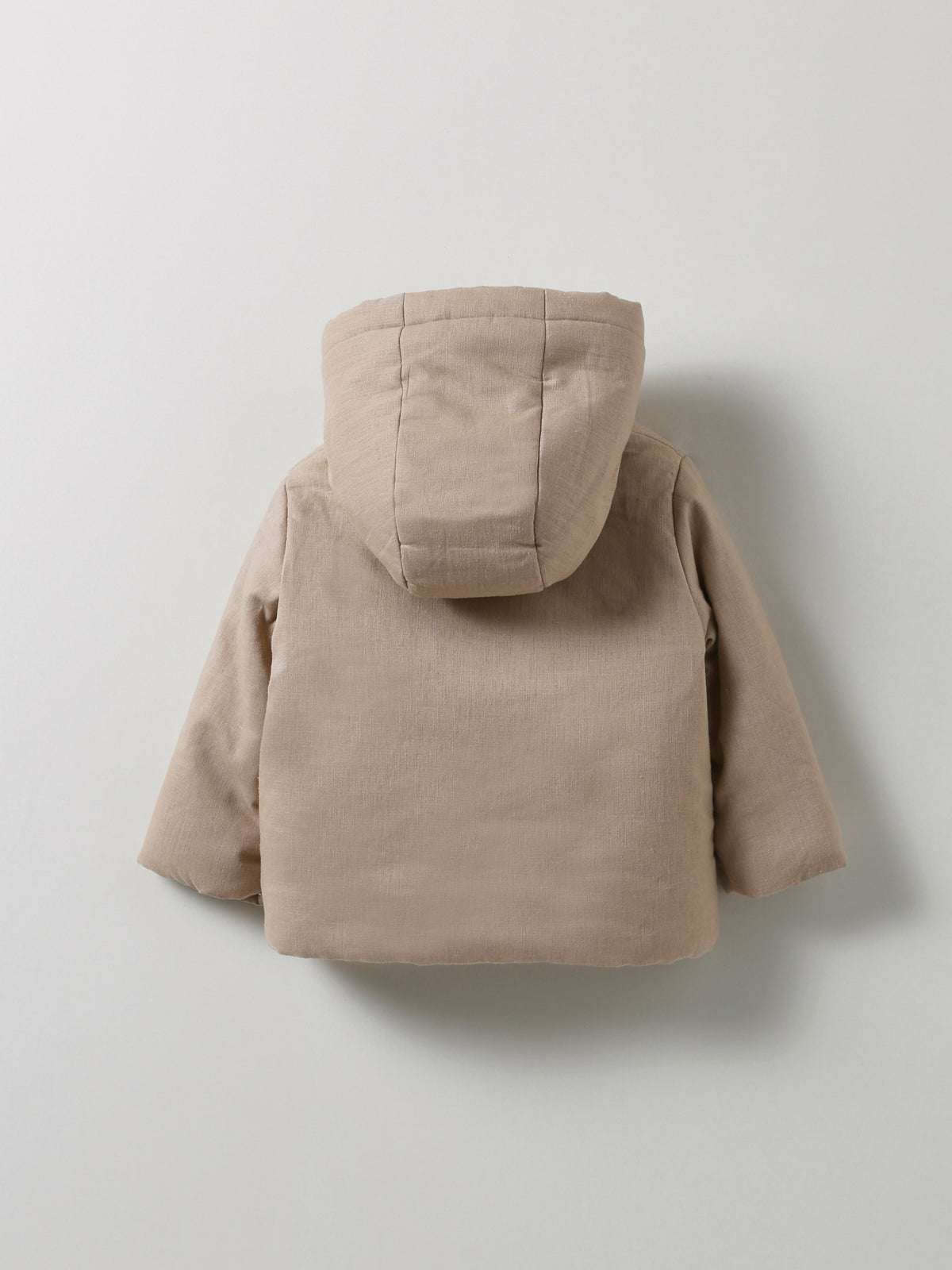 Manteau en lin et coton bébé
