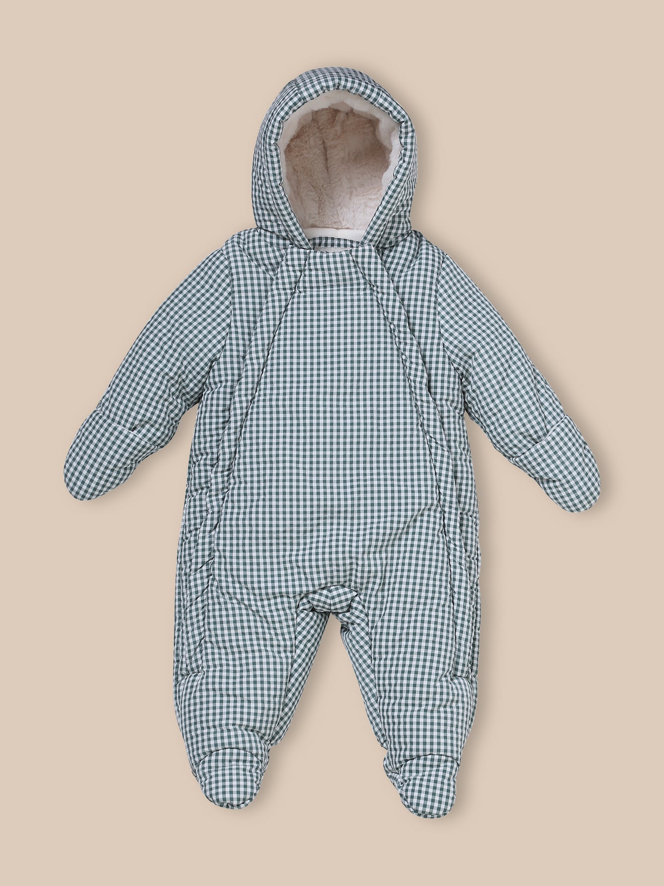 Baby-Overall mit Vichy-Karos