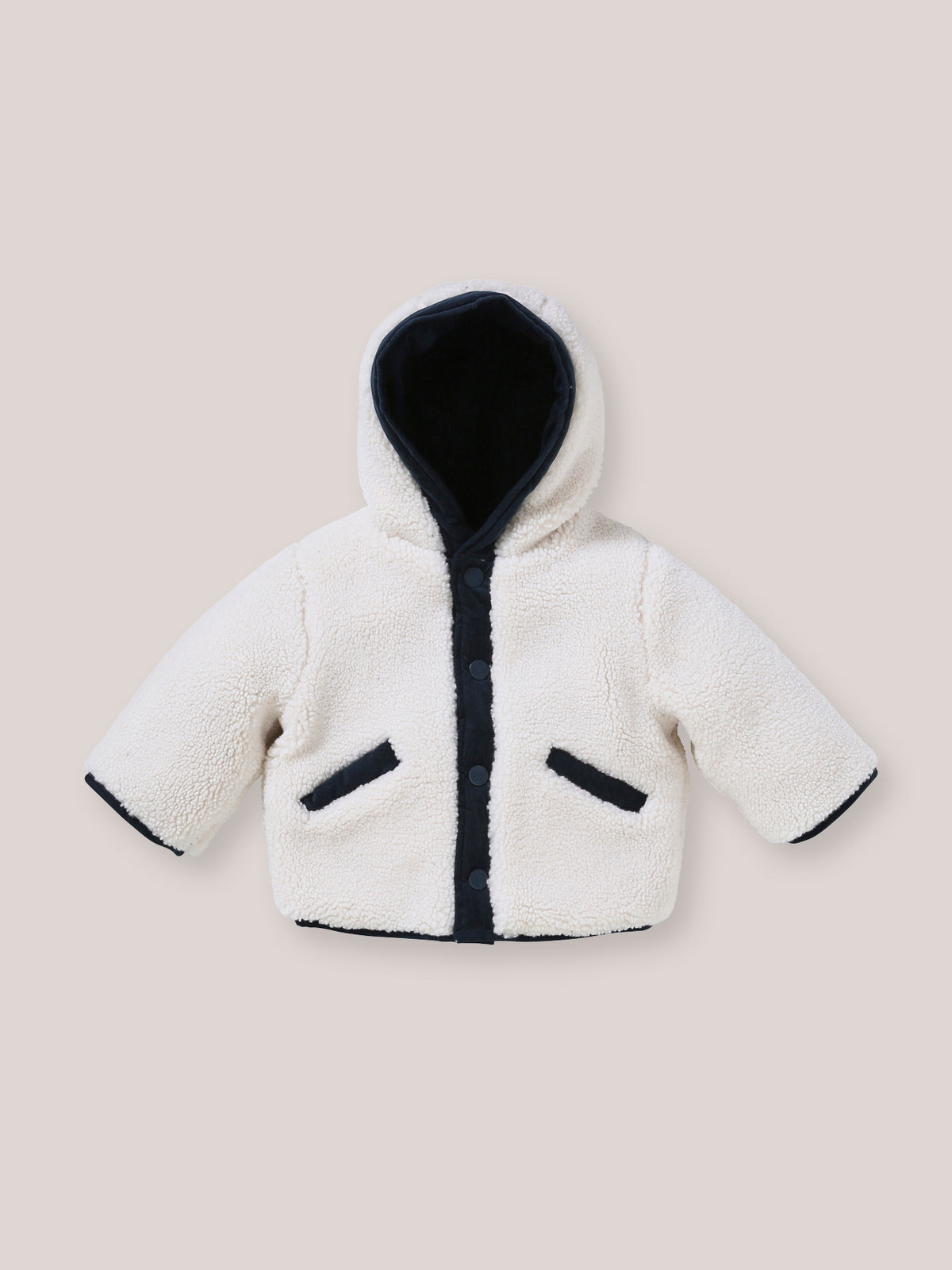 Veste burnous réversible Bébé