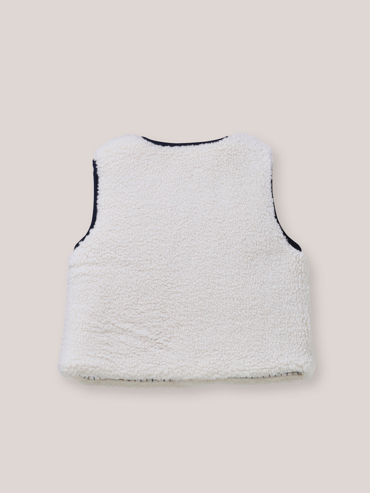 Veste sans manches en sherpa Bébé