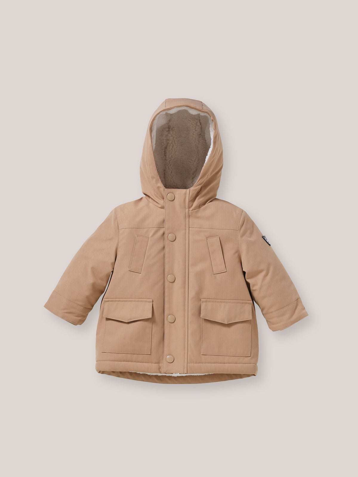 Parka doublée sherpa Bébé