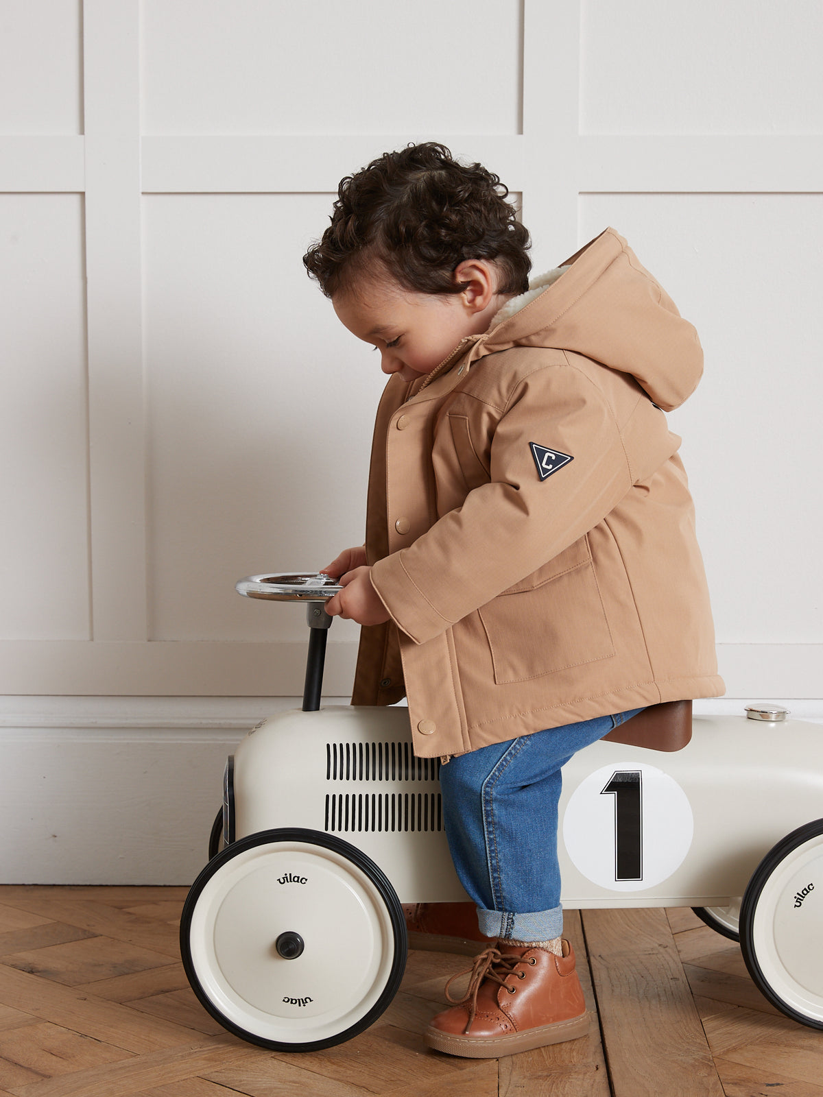 Parka doublée sherpa Bébé