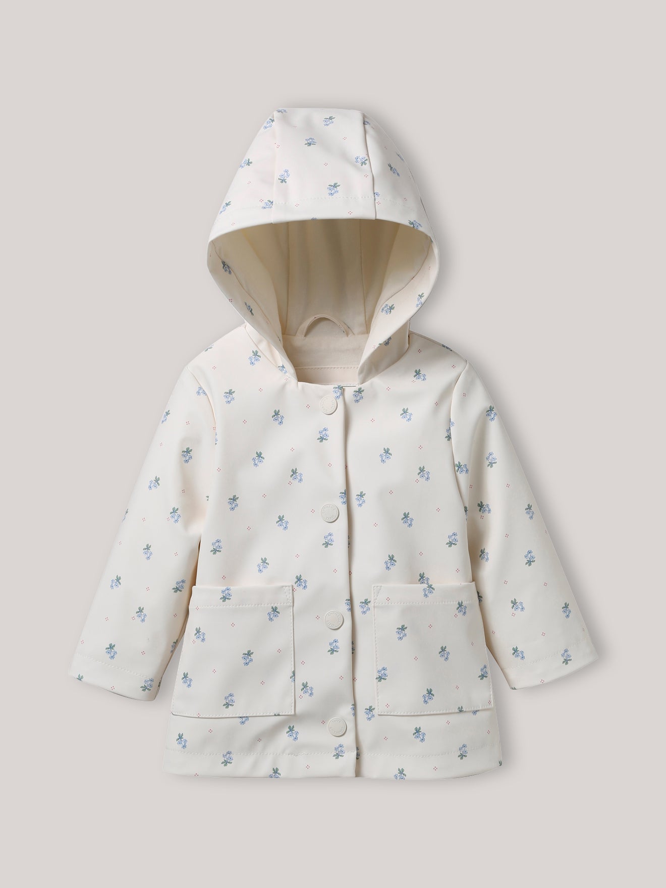 Baby-Regenmantel mit Kapuze