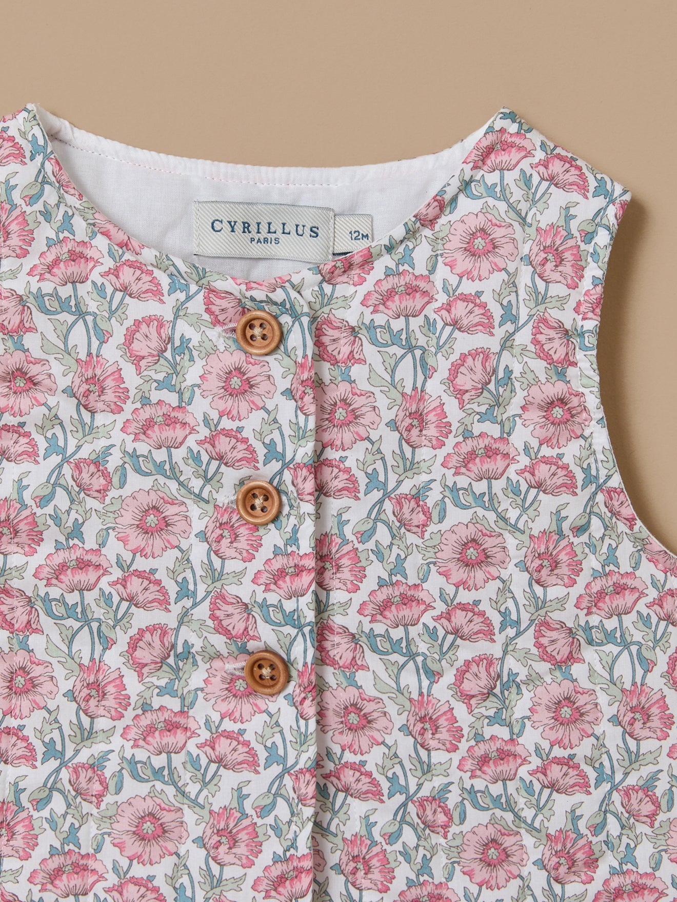 Jacke aus Liberty-Stoff, Baby