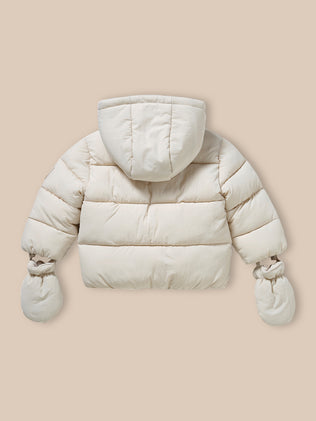 Doudoune chaude doublée polaire Bébé