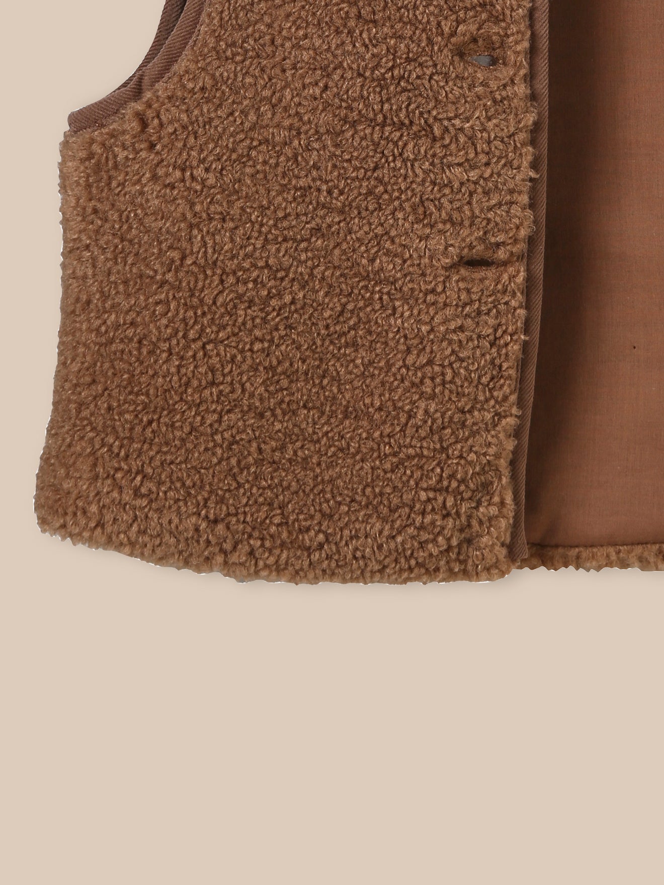 Baby-Weste aus Sherpa