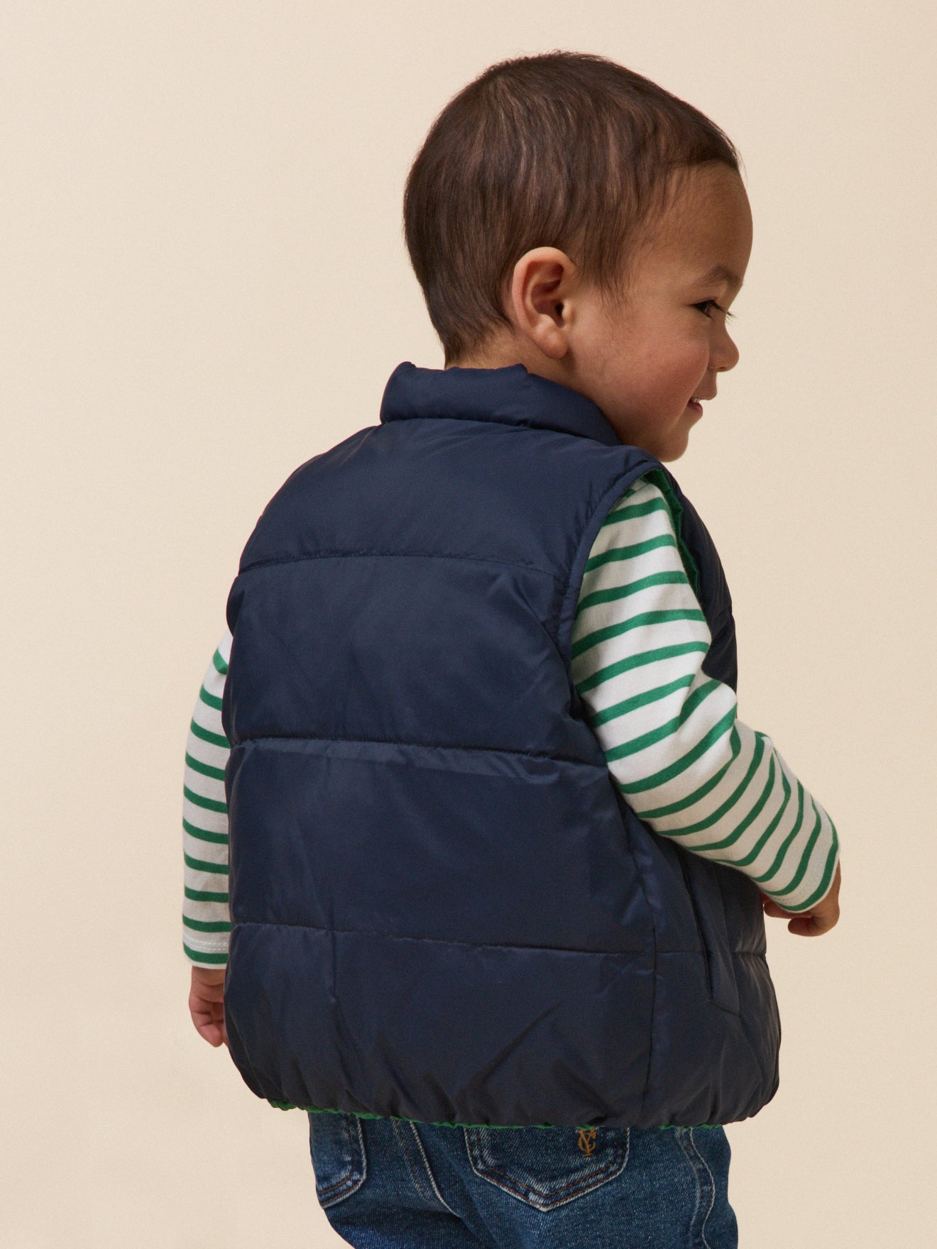 Doudoune réversible bébé