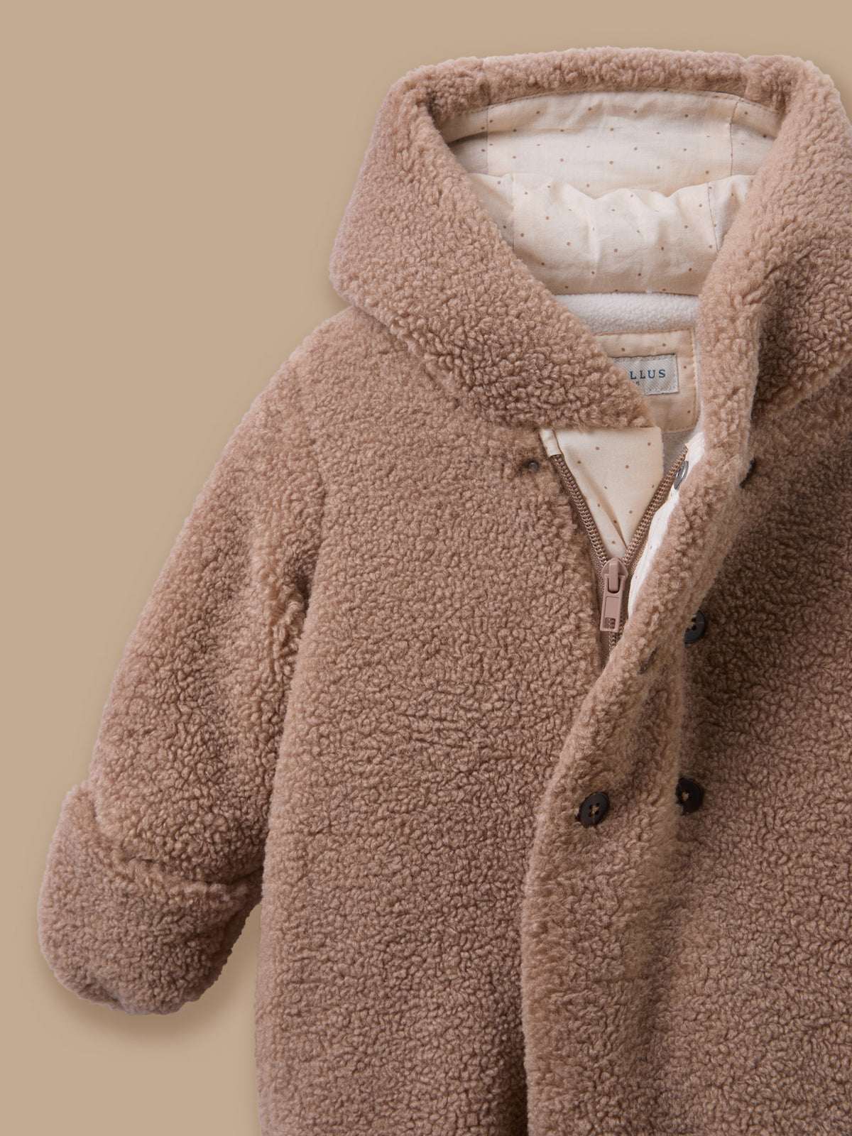 Baby-Fliegerkombi aus Sherpa