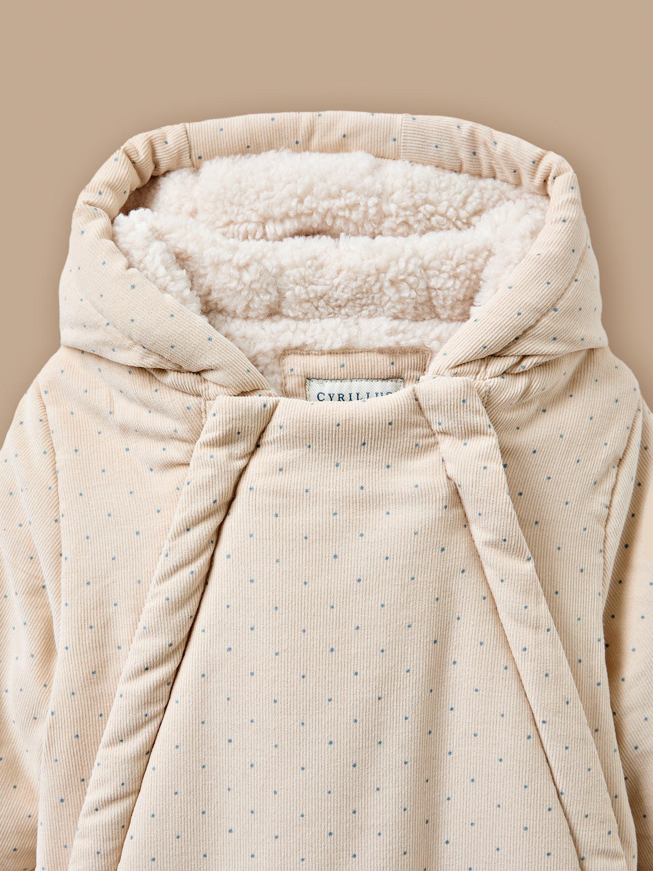 Baby-Fliegerkombi aus Cord