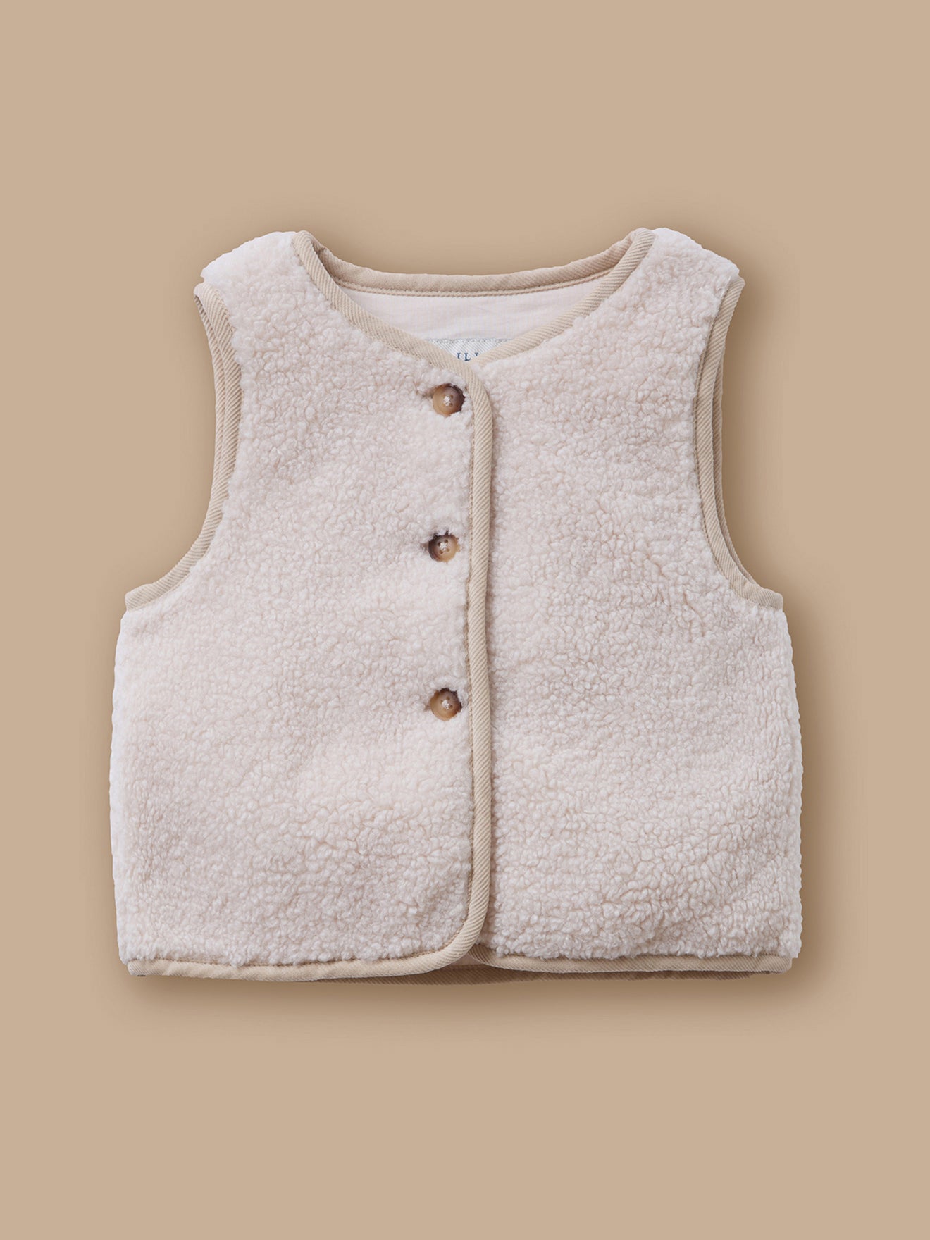 Sherpa-Weste ohne Ärmel für Babys