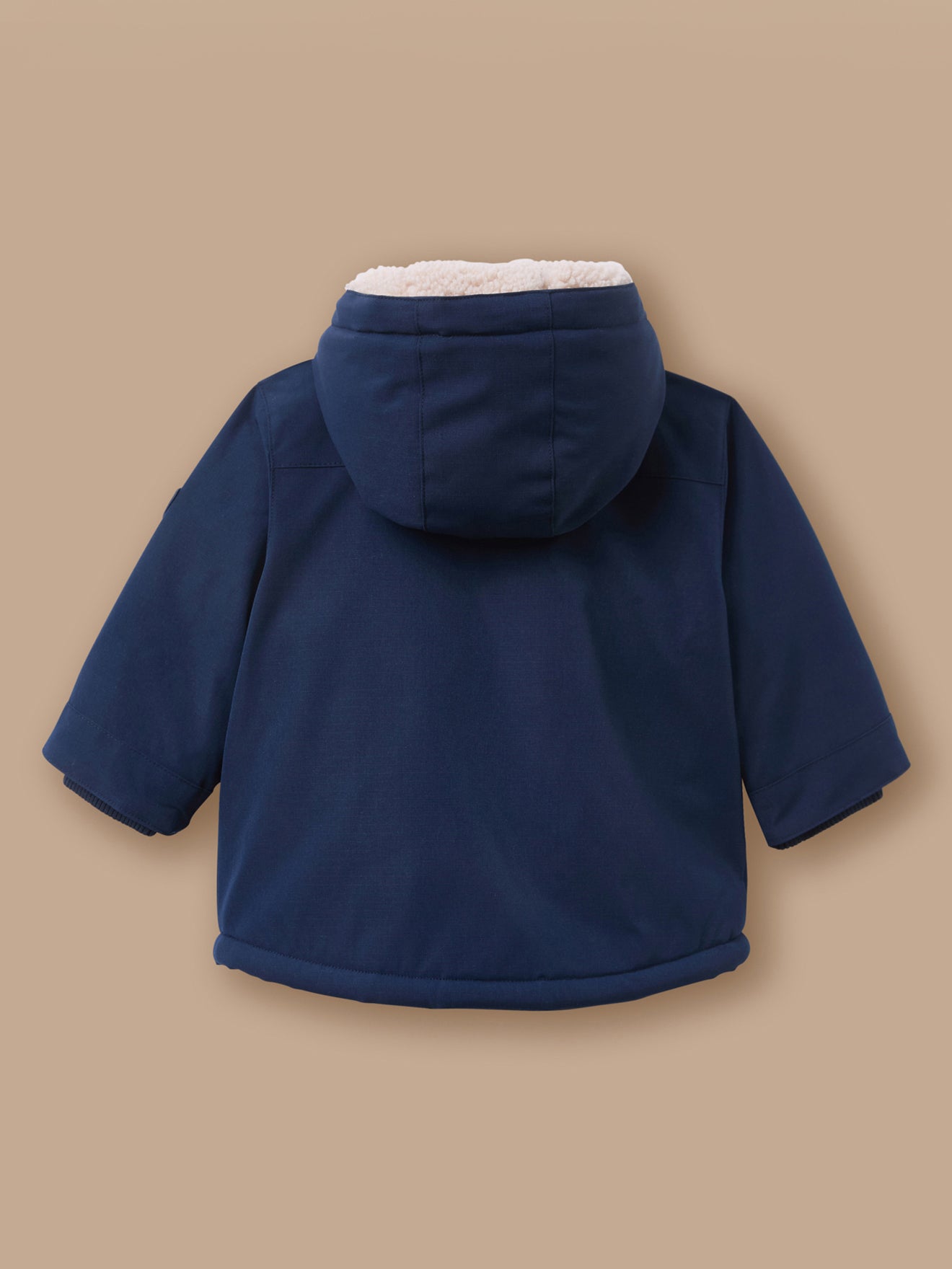 Gefütterte Sherpa-Parka für Babys