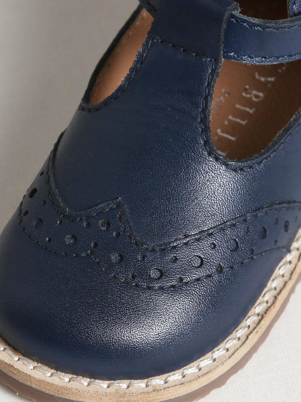 Salomés en cuir Bébé