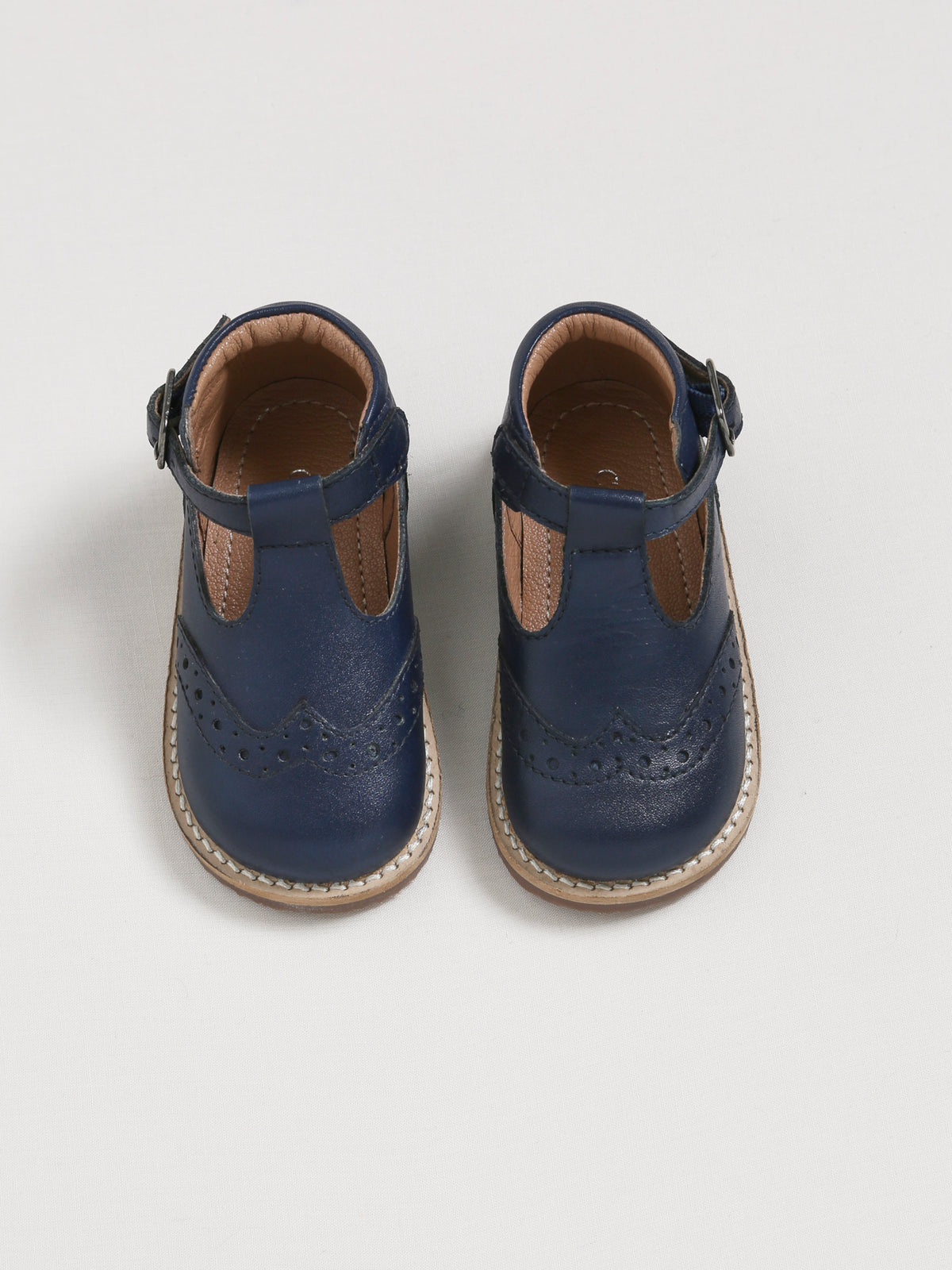 Salomés en cuir Bébé