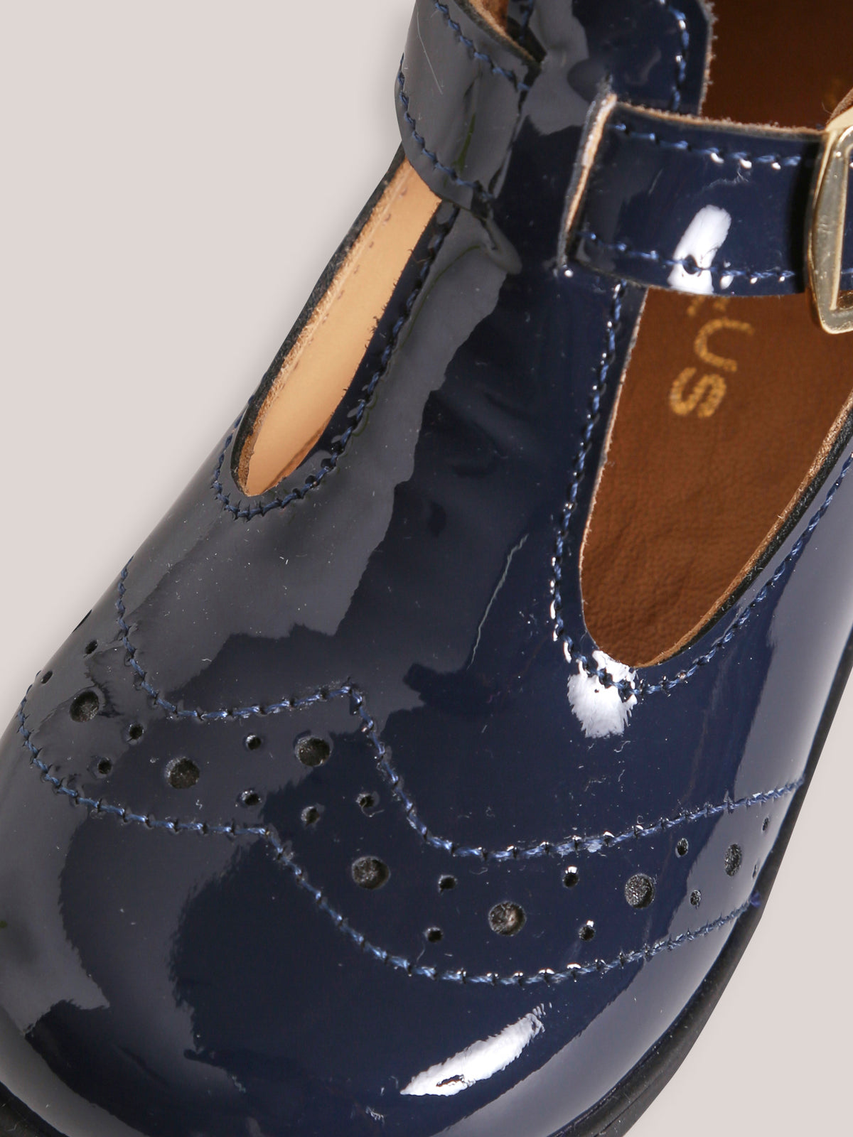 Baby-Spangenschuhe aus Leder