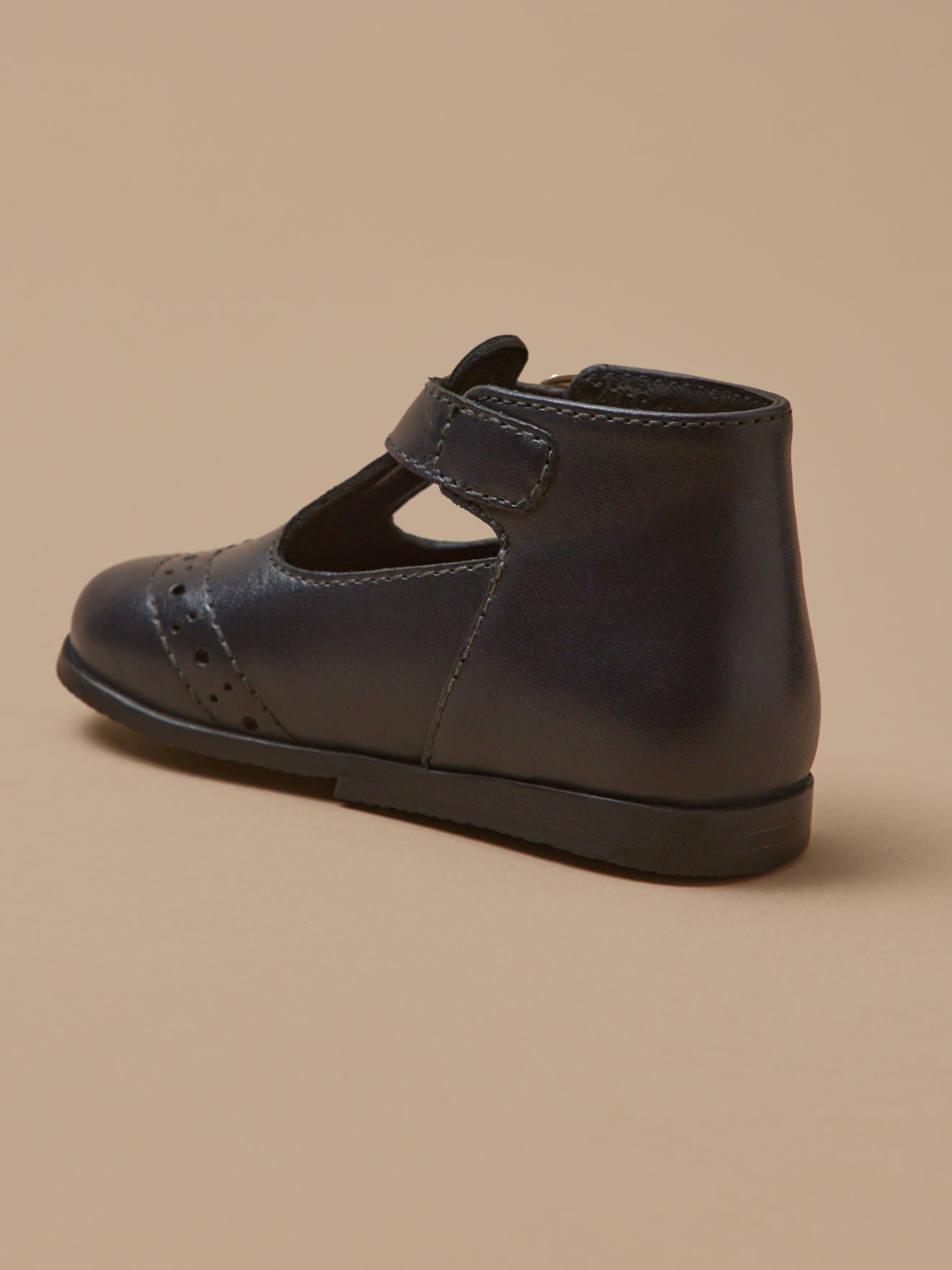 Babyschuhe, Mary Janes, Leder
