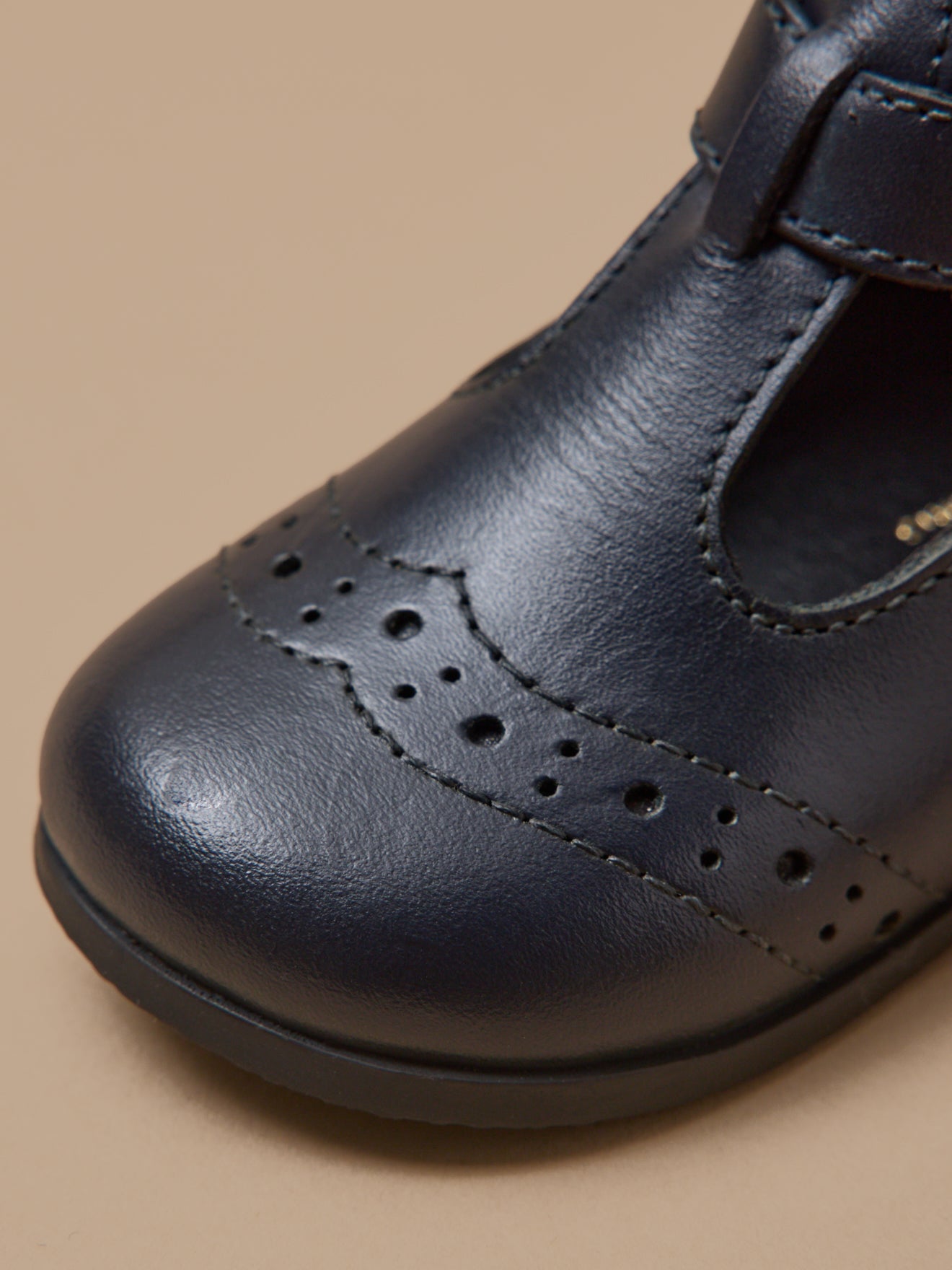 Babyschuhe, Mary Janes, Leder