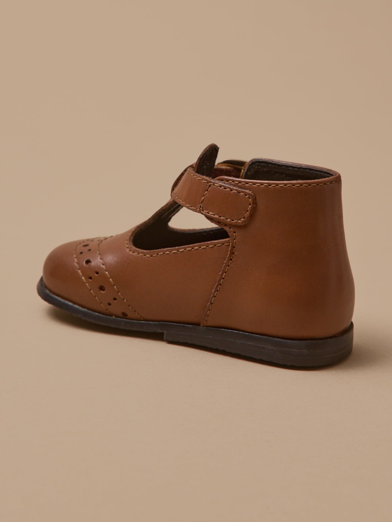 Babyschuhe, Mary Janes, Leder