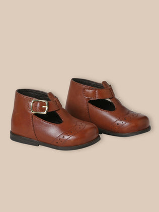 Salomés en cuir bébé