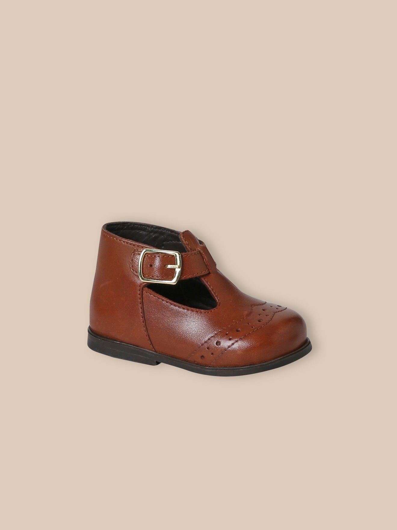 Babyschuhe, Mary Janes, Leder