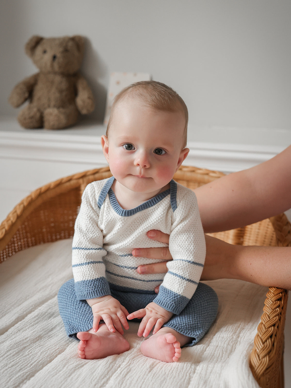 Ensemble Bébé - Coton biologique et laine