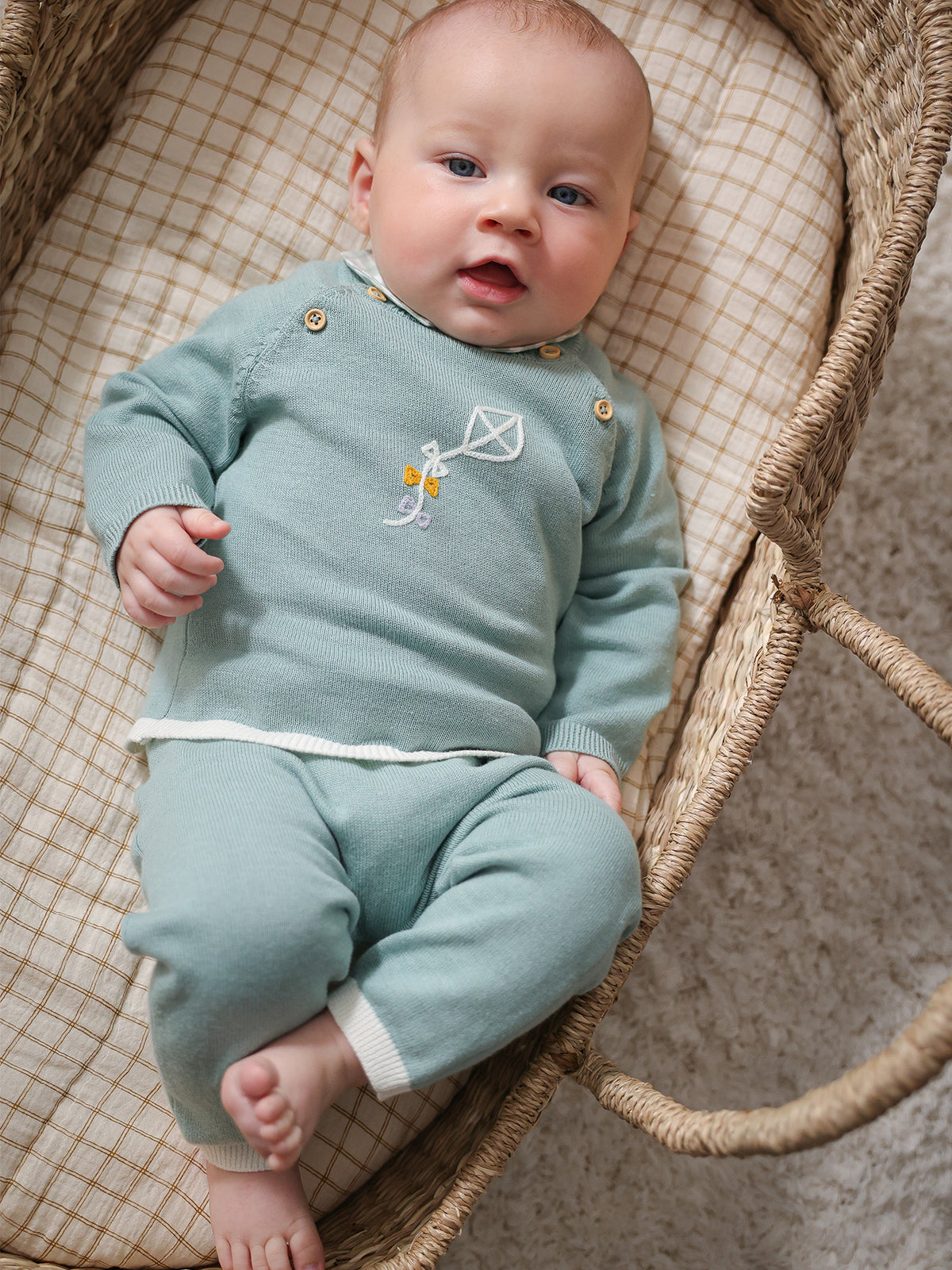 Baby-Strickset - Bio-Baumwolle