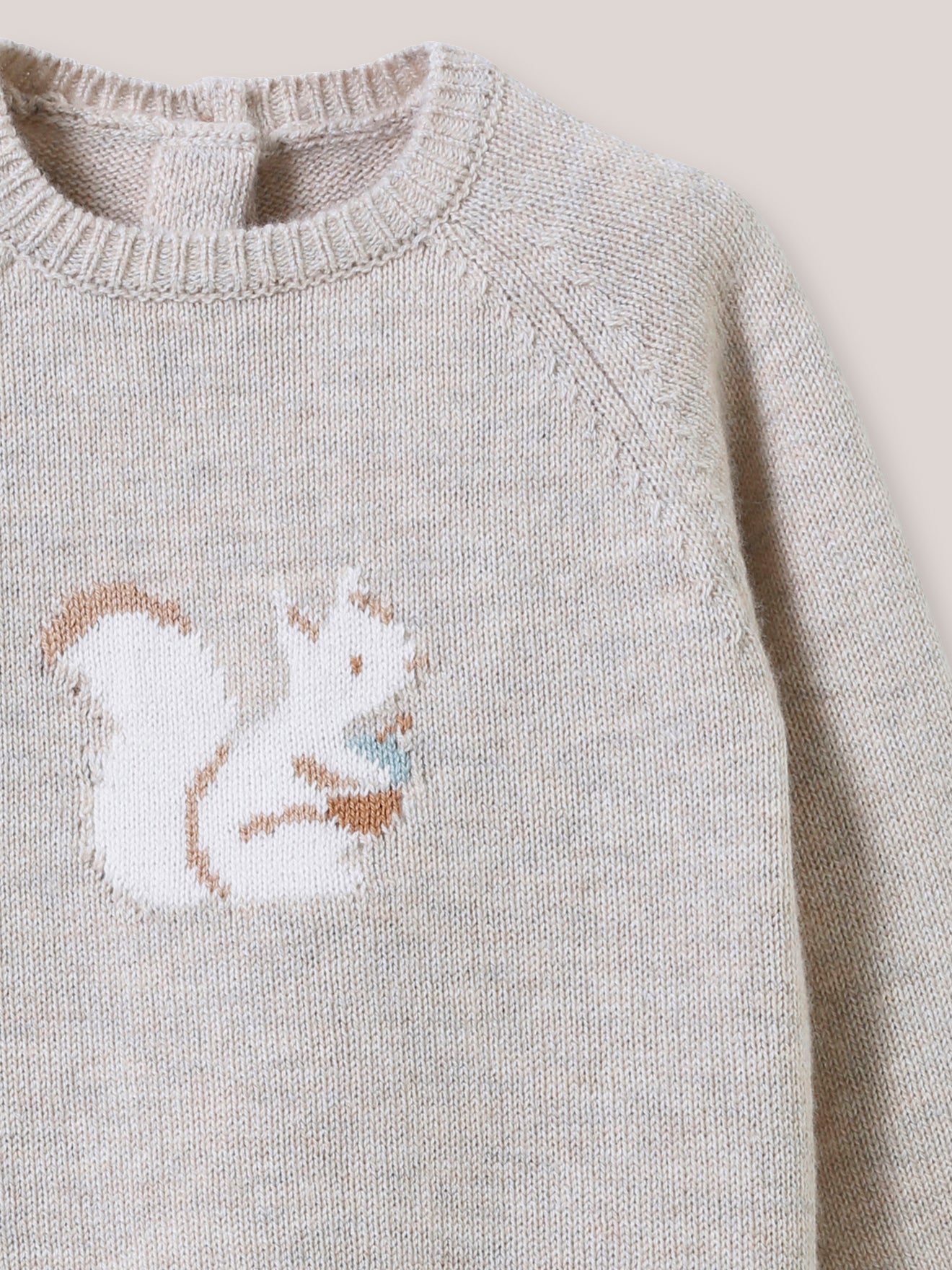 Baby-Strickset mit Wolle