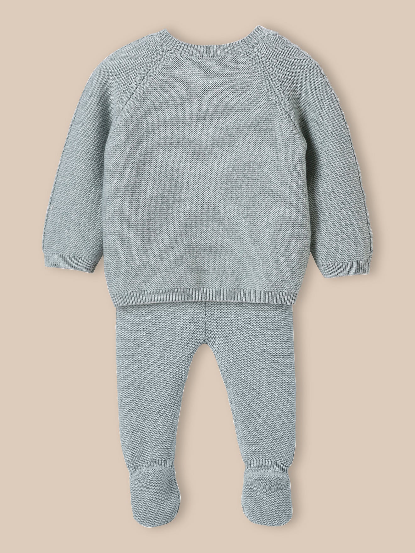 Ensembles Geburt - Bio-Baumwolle und Wolle