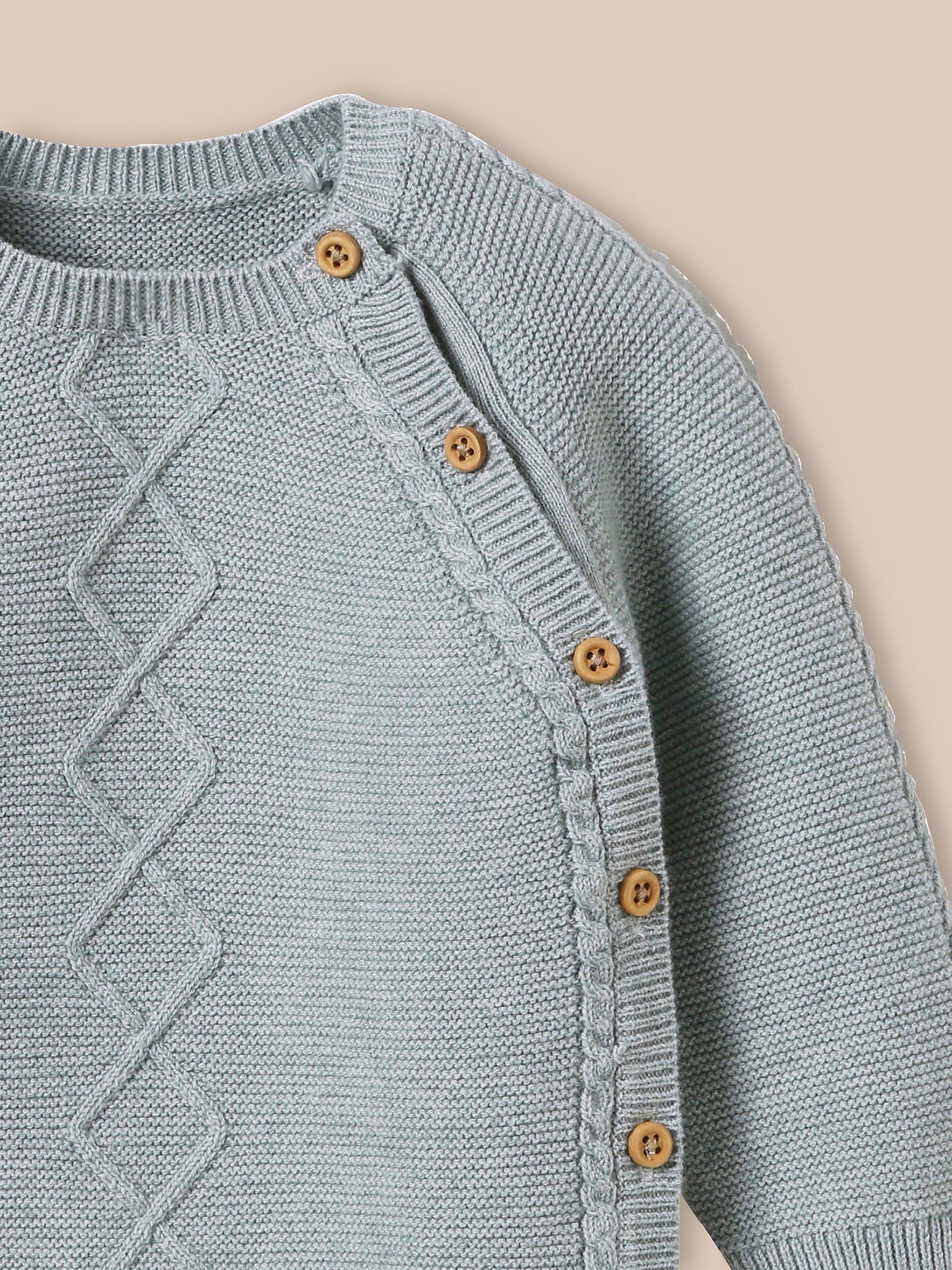 Ensembles Geburt - Bio-Baumwolle und Wolle