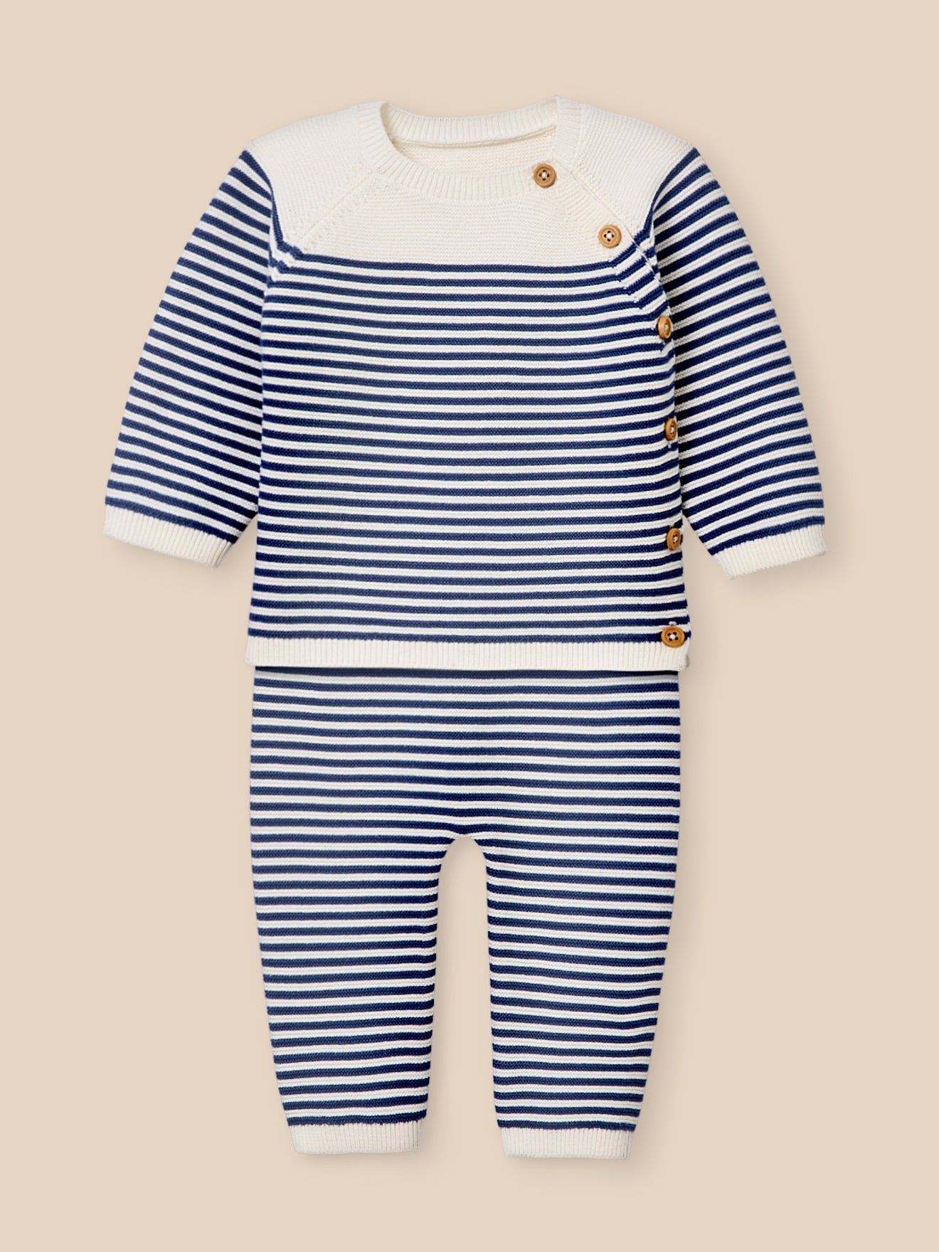 Ensemble en tricot Bébé - Coton biologique