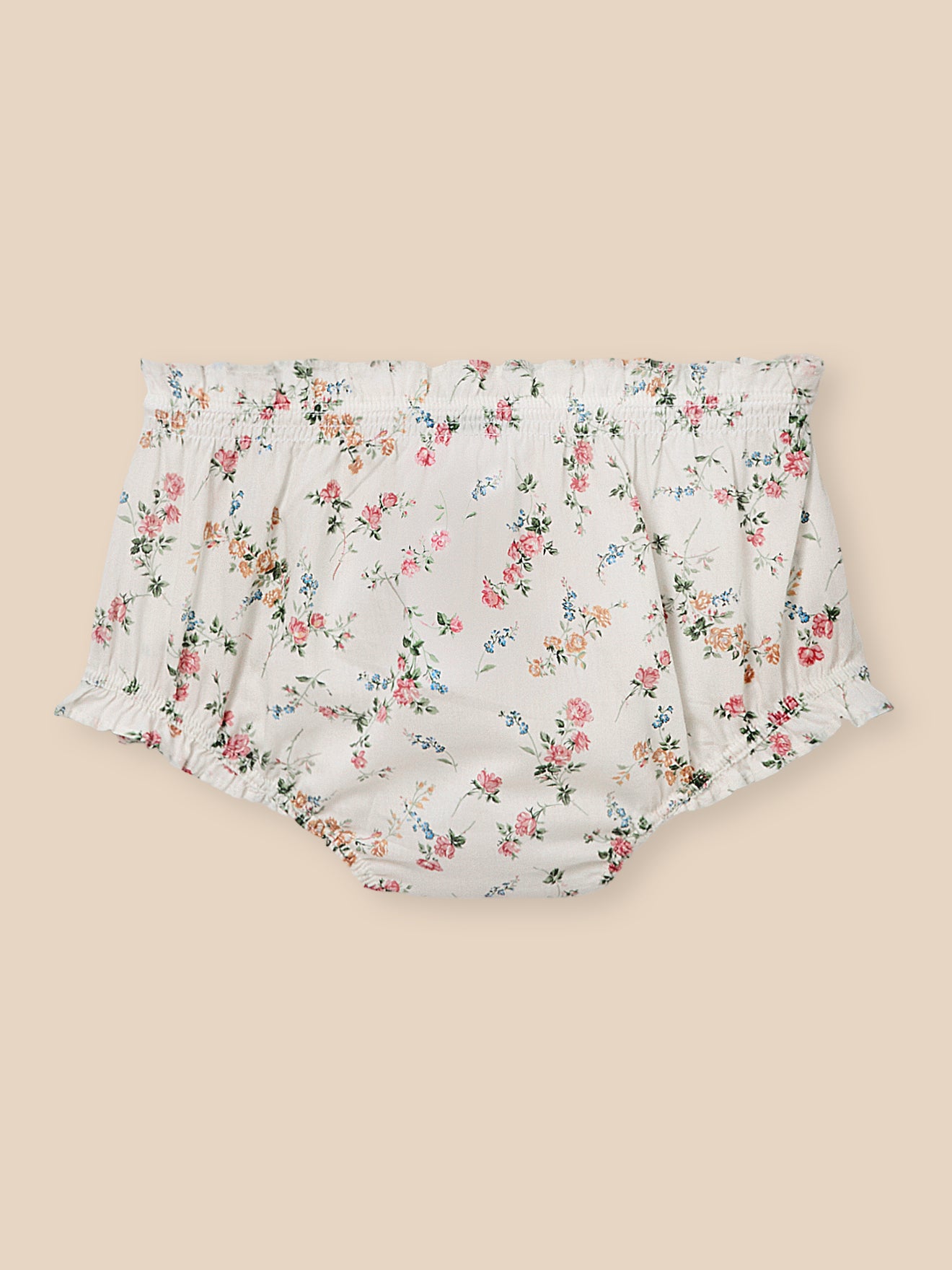 Ensemble T-shirt et bloomer en tissu liberty Bébé
