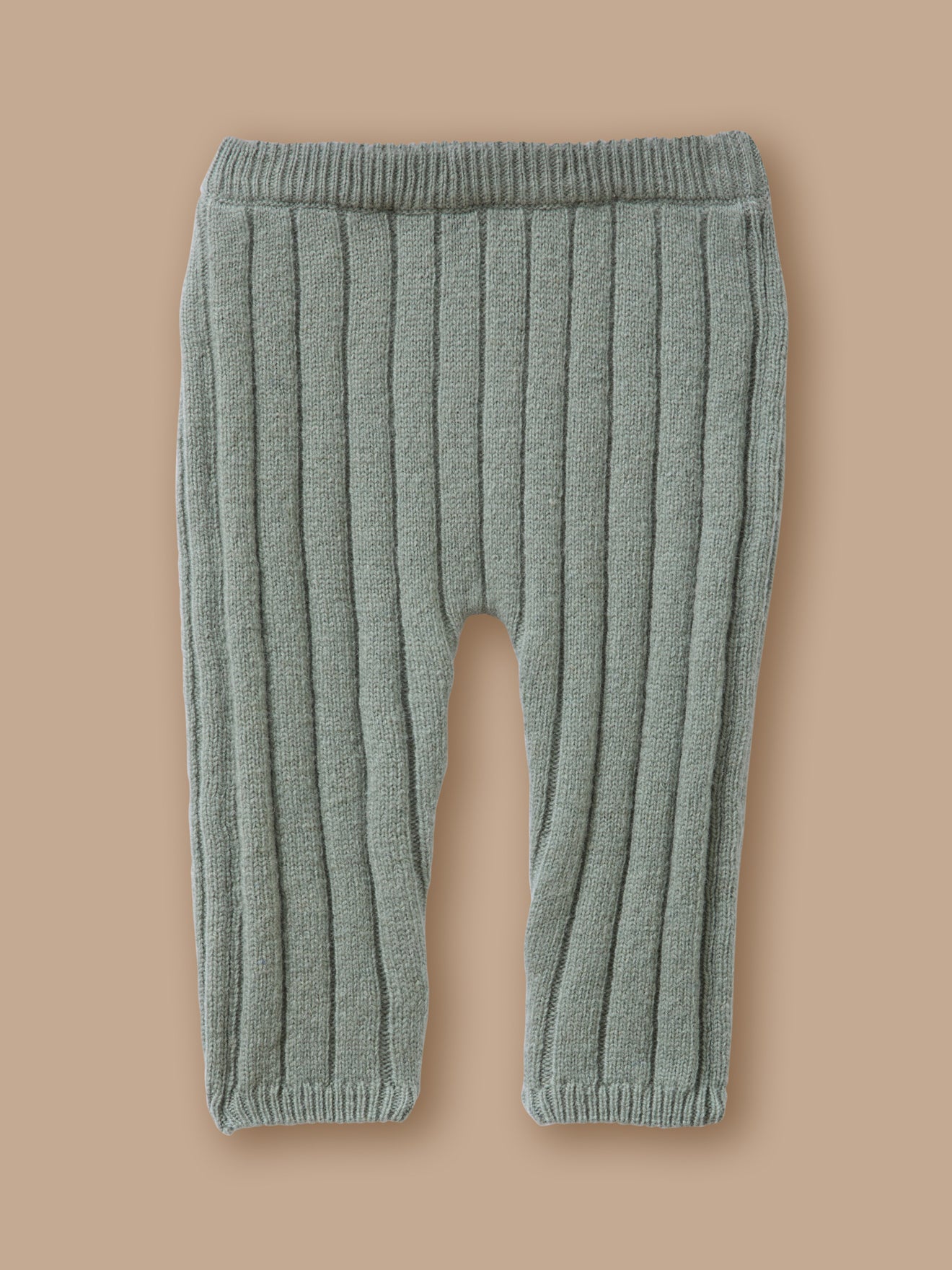 Baby-Set aus grobem Rippstrick