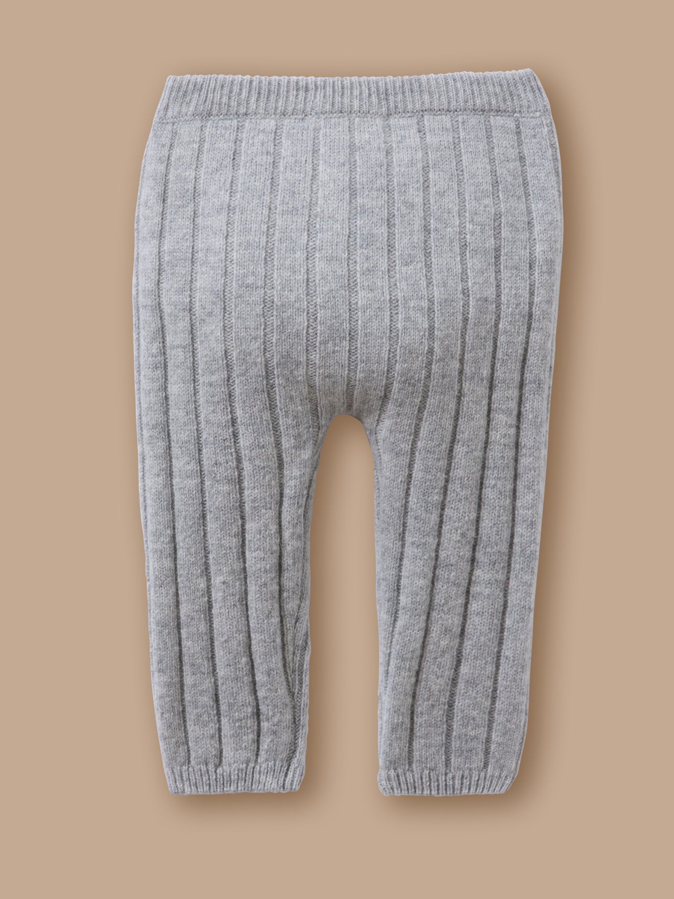 Baby-Set aus grobem Rippstrick