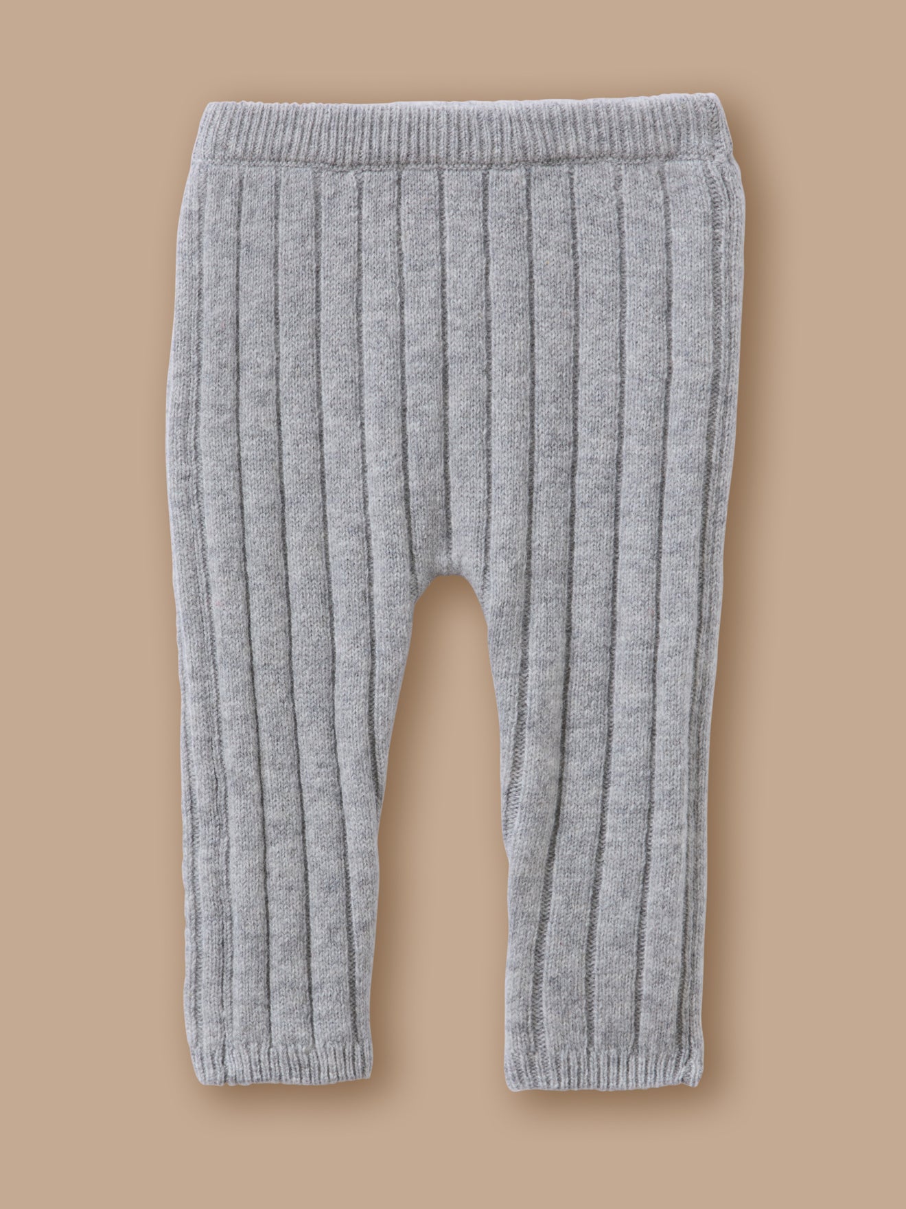 Baby-Set aus grobem Rippstrick
