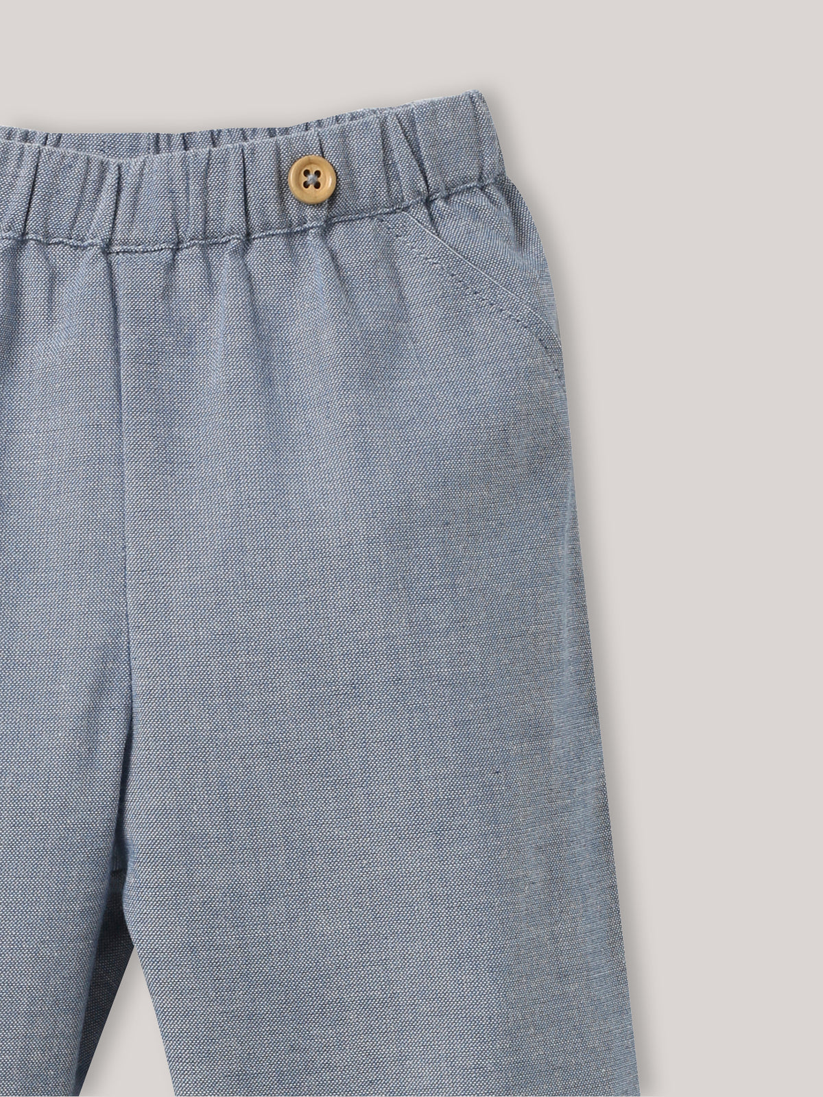 Babyhose aus Chambray-Stoff