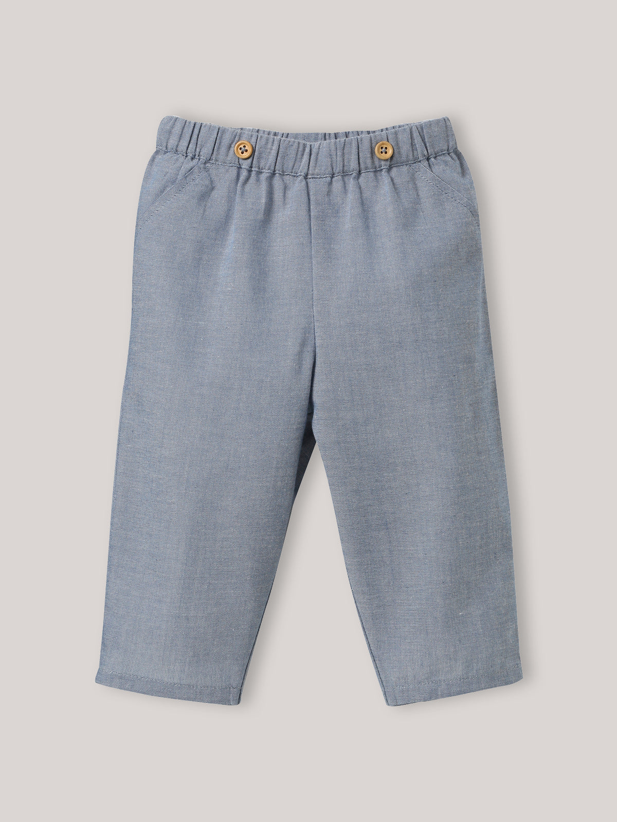 Babyhose aus Chambray-Stoff