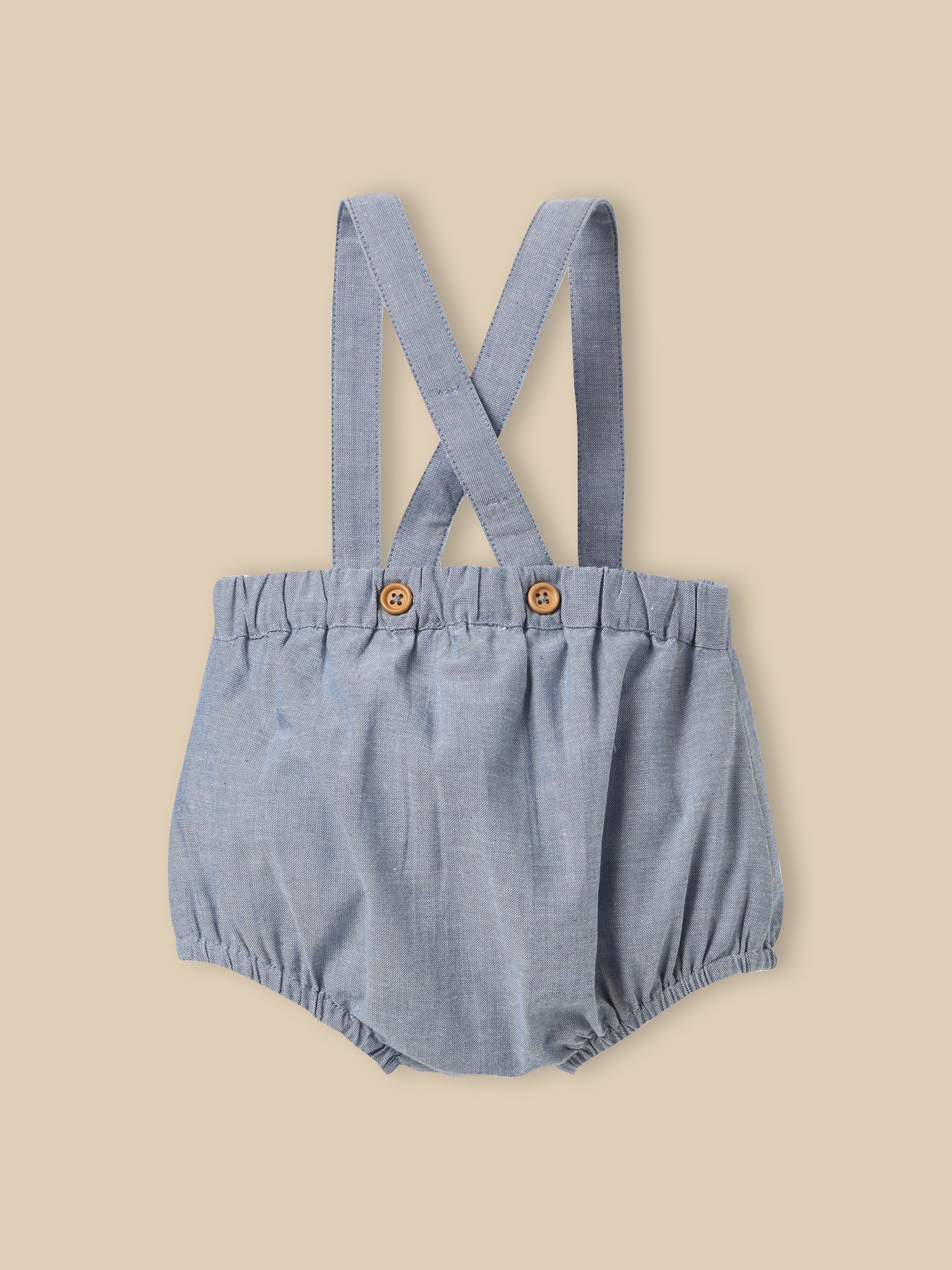 Baby-Bloomer aus Chambray-Stoff